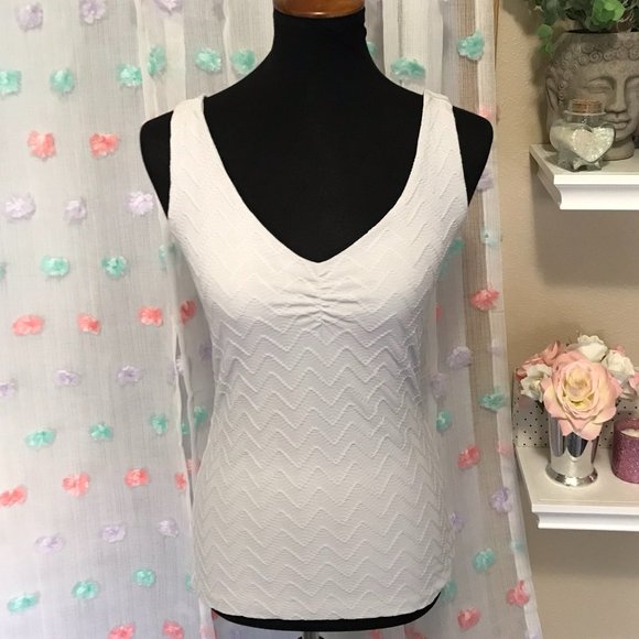 White House Black Market Tops White House Black Market Textured